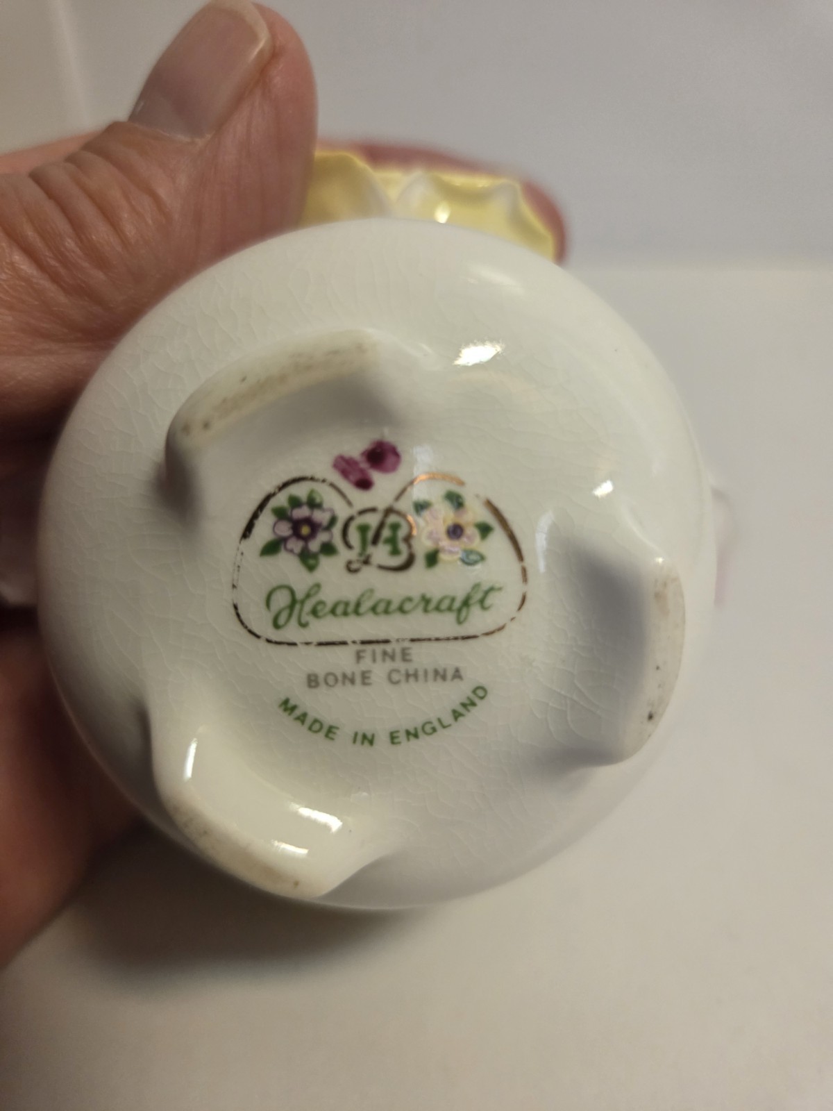 Vintage Healacraft fine bone china bouguet made in England