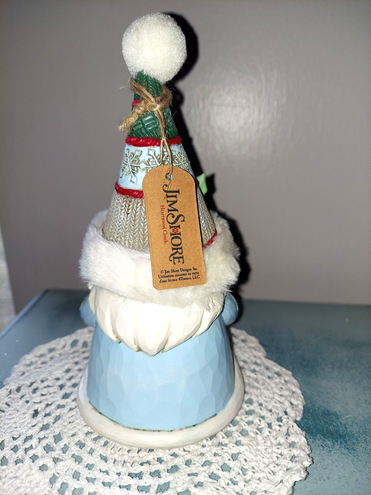 Jim Shore – WREATHED IN HOLIDAY JOY – 2025 Holiday Gnome – NIB Heartwood Creek