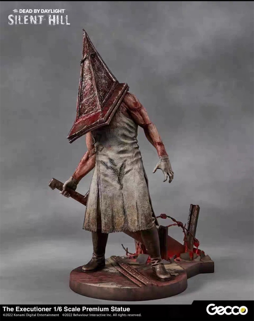 Gecco Dead by Daylight Silent Hill Pyramid Head The Executioner 1/6 Movie Statue