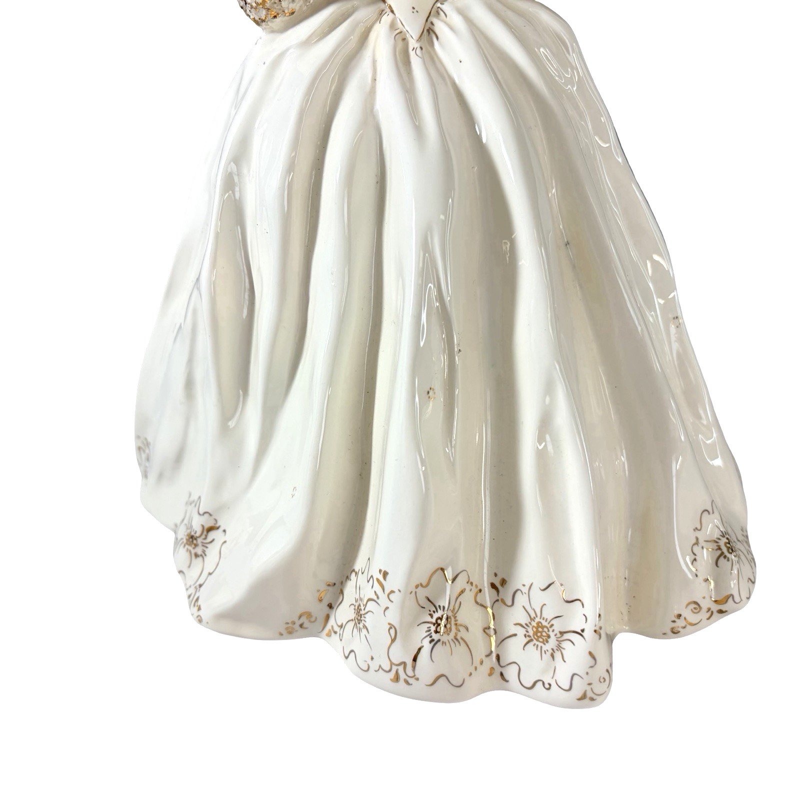 1948 Florence Ceramics Marie Antoinette Figurine Hand Painted Porcelain READ Vtg