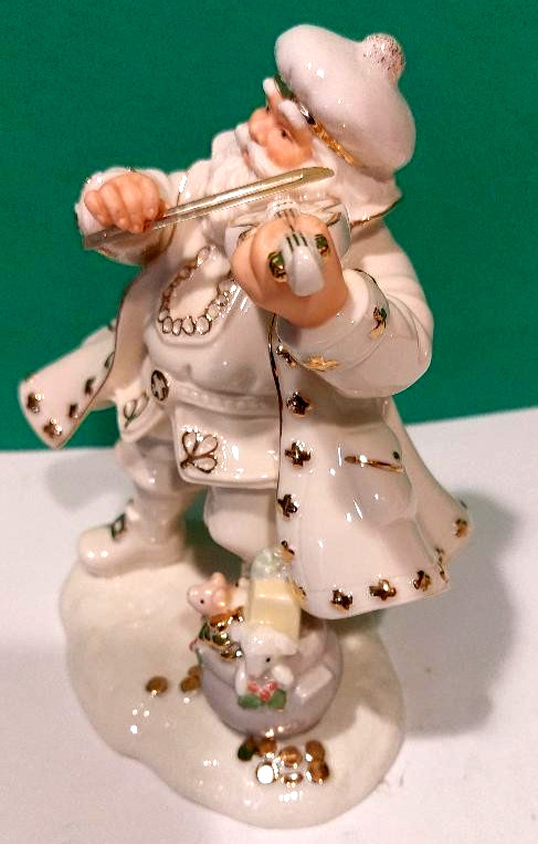 LENOX annual 2002 CLASSIC IRISH SANTA Limited Edition sculpture – NEW in BOX COA