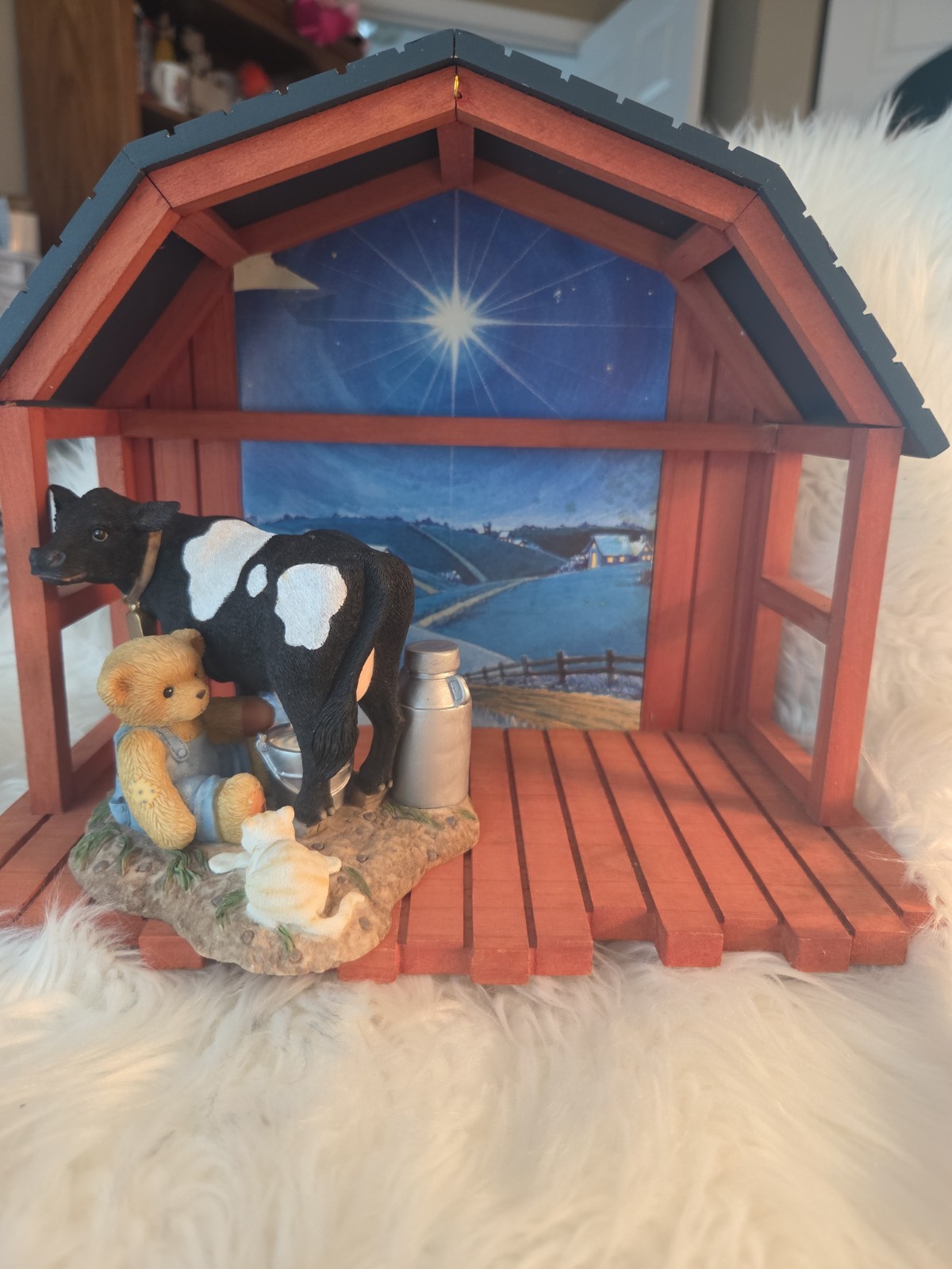 Mary’s Moo Moos Enesco Nativity “Barn Unto Us” MMM019+847364 MacDonald Bessie