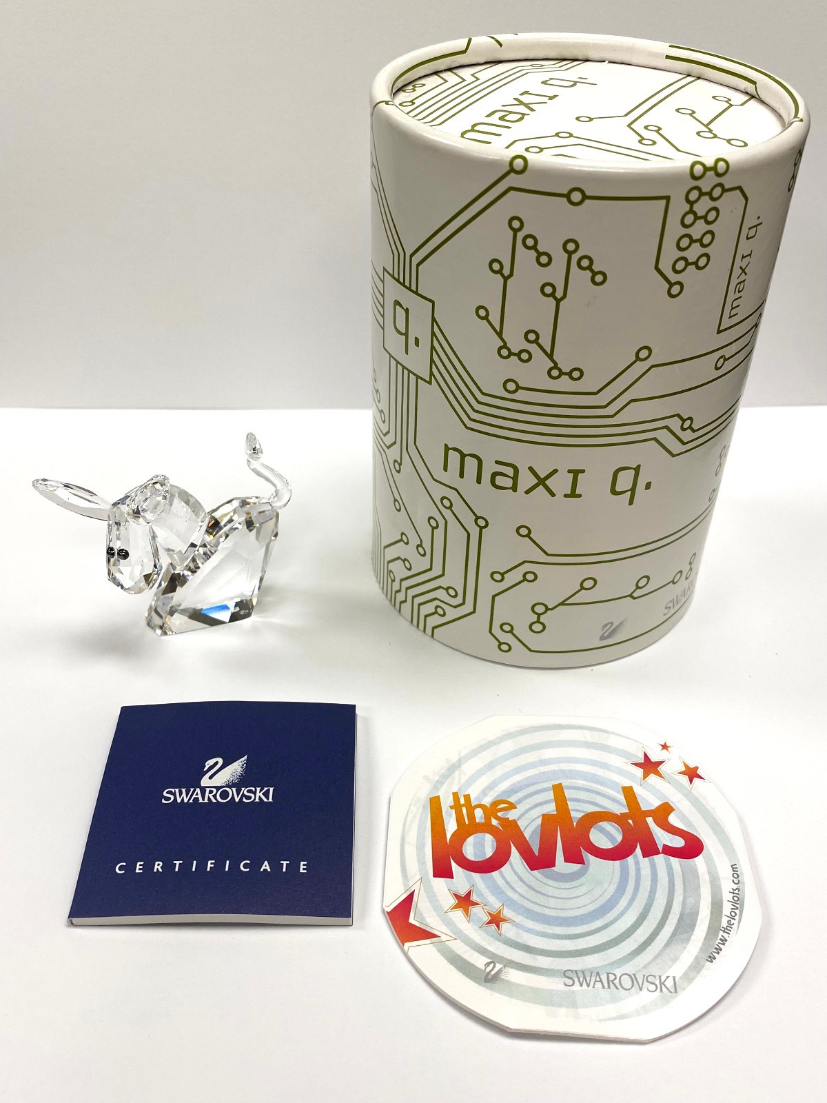 Swarovski Lovlots Crystal Figurines – Farm Animals Set w/ Box & COA