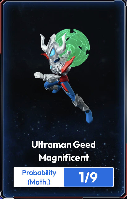 Blokees Ultraman Galaxy Version S 01 Mini Model Kit Geed Magnificent 1/9
