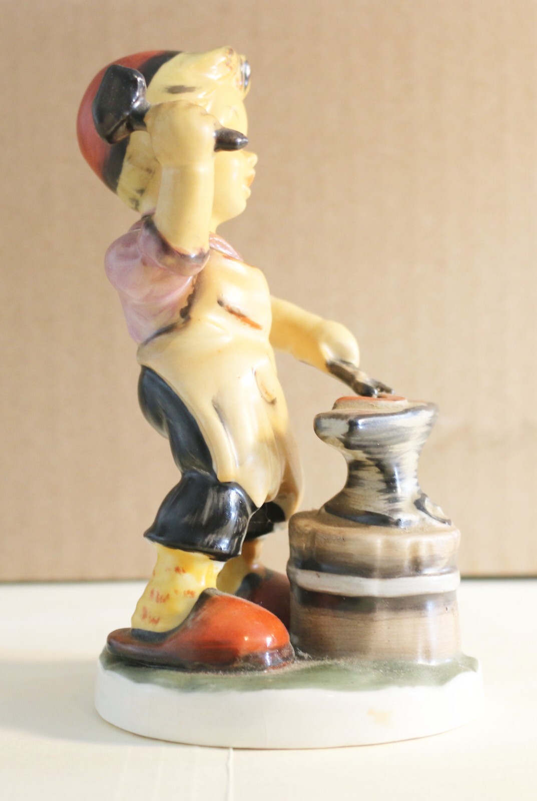 Blacksmith – Boy – Friedel – Figurine – 5 1/2 inches Tall – Germany