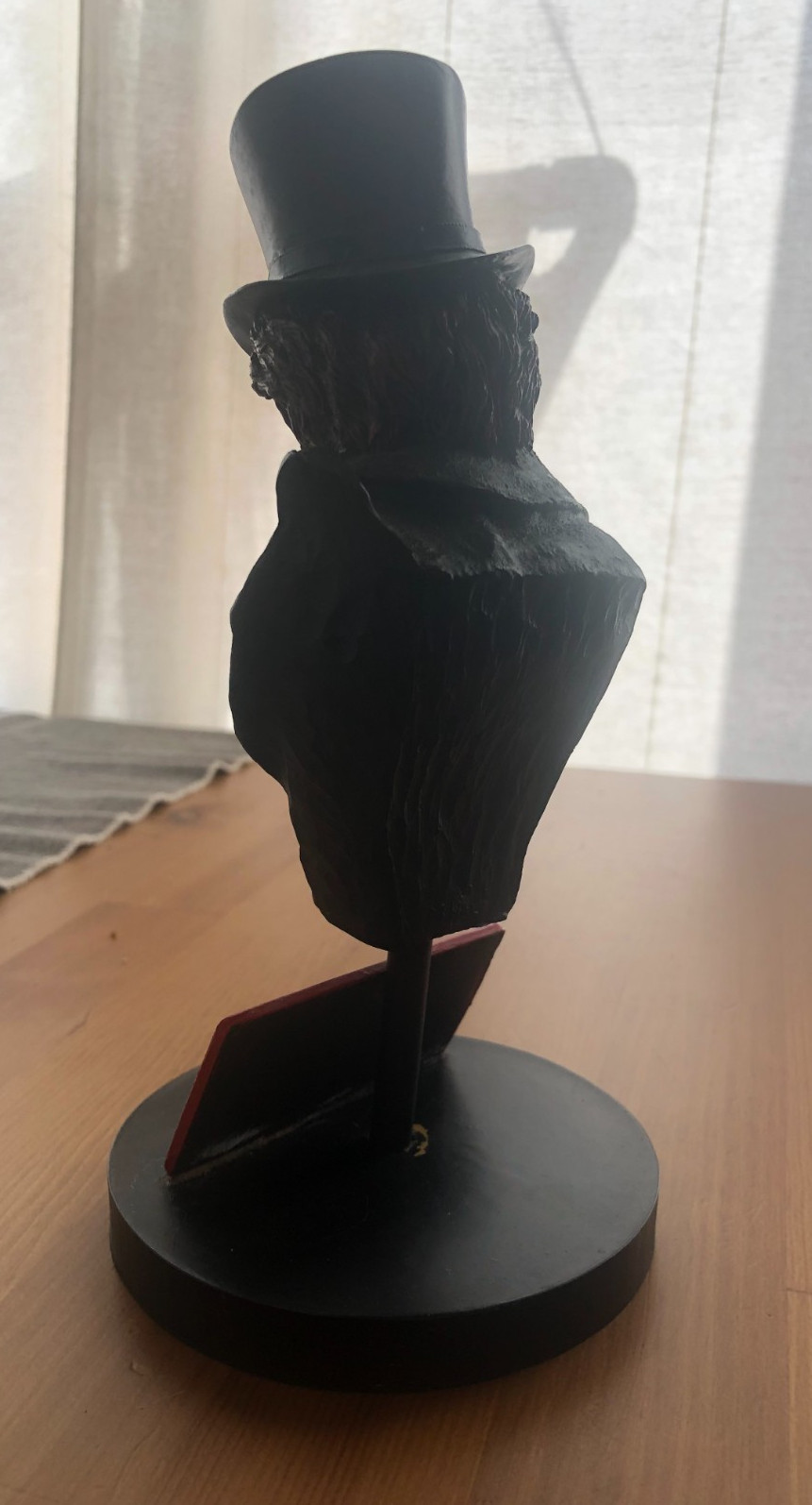 Geometric Design 1990s Dr. Jekyll as Mr. Hyde Painted Resin Bust