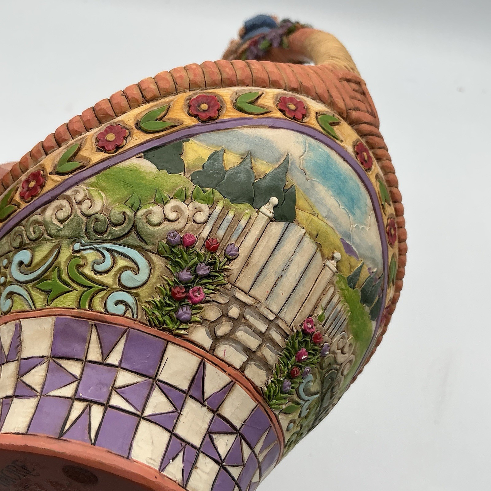 Jim Shore 2006 “Gathering Joy” Basket