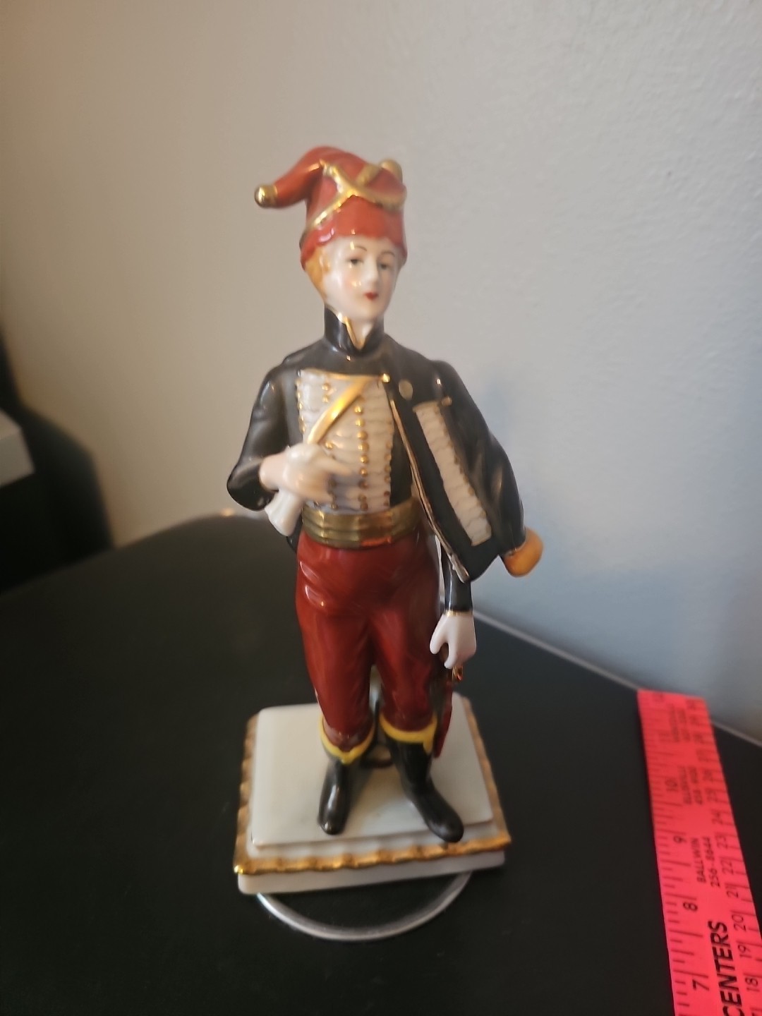 European Antique Soldier Drummer Figurine 1850-1900