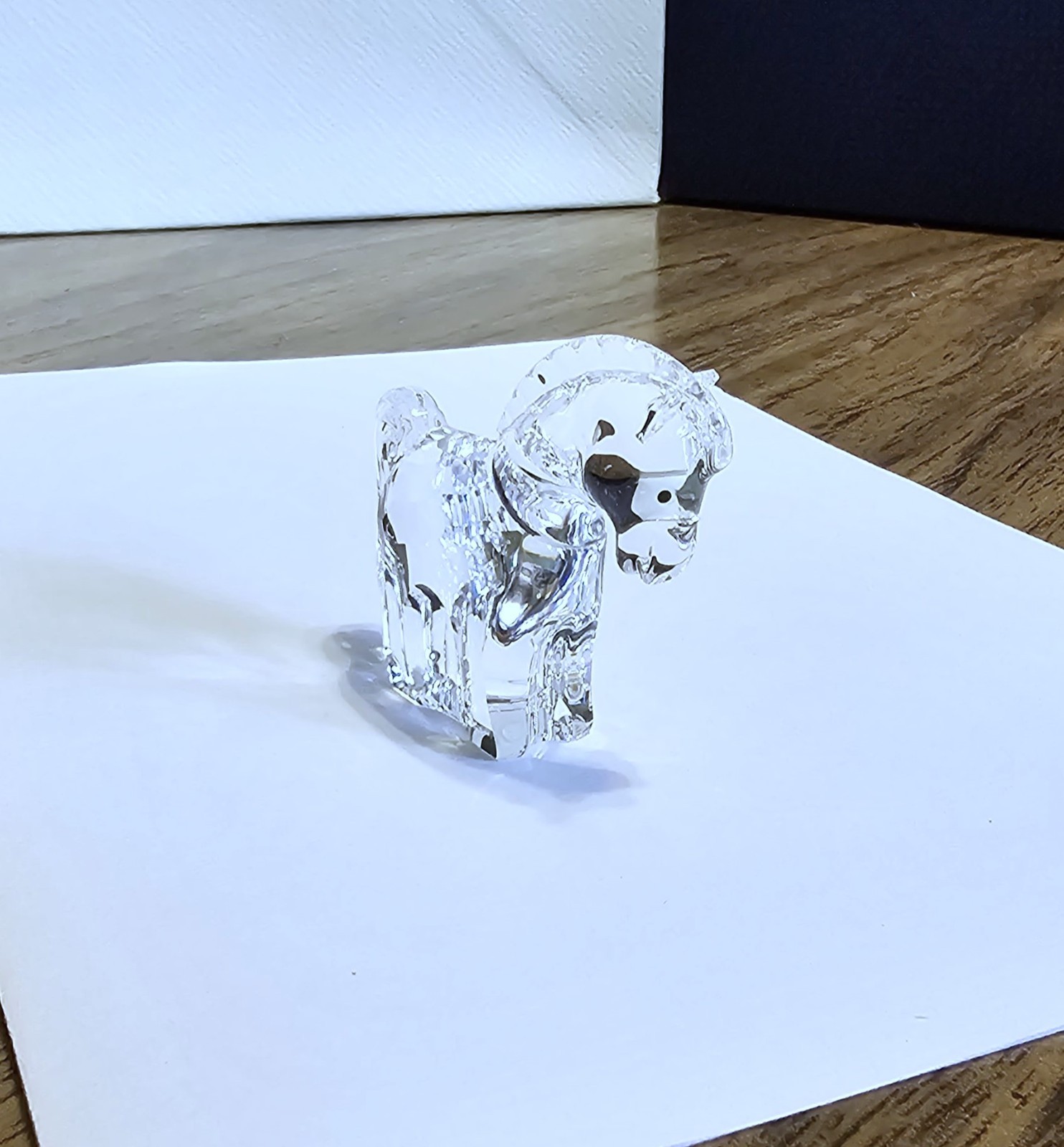 🐴 Swarovski Crystal 2002 “Chinese Zodiacs”, Small, Pony / Horse Figurine, Box