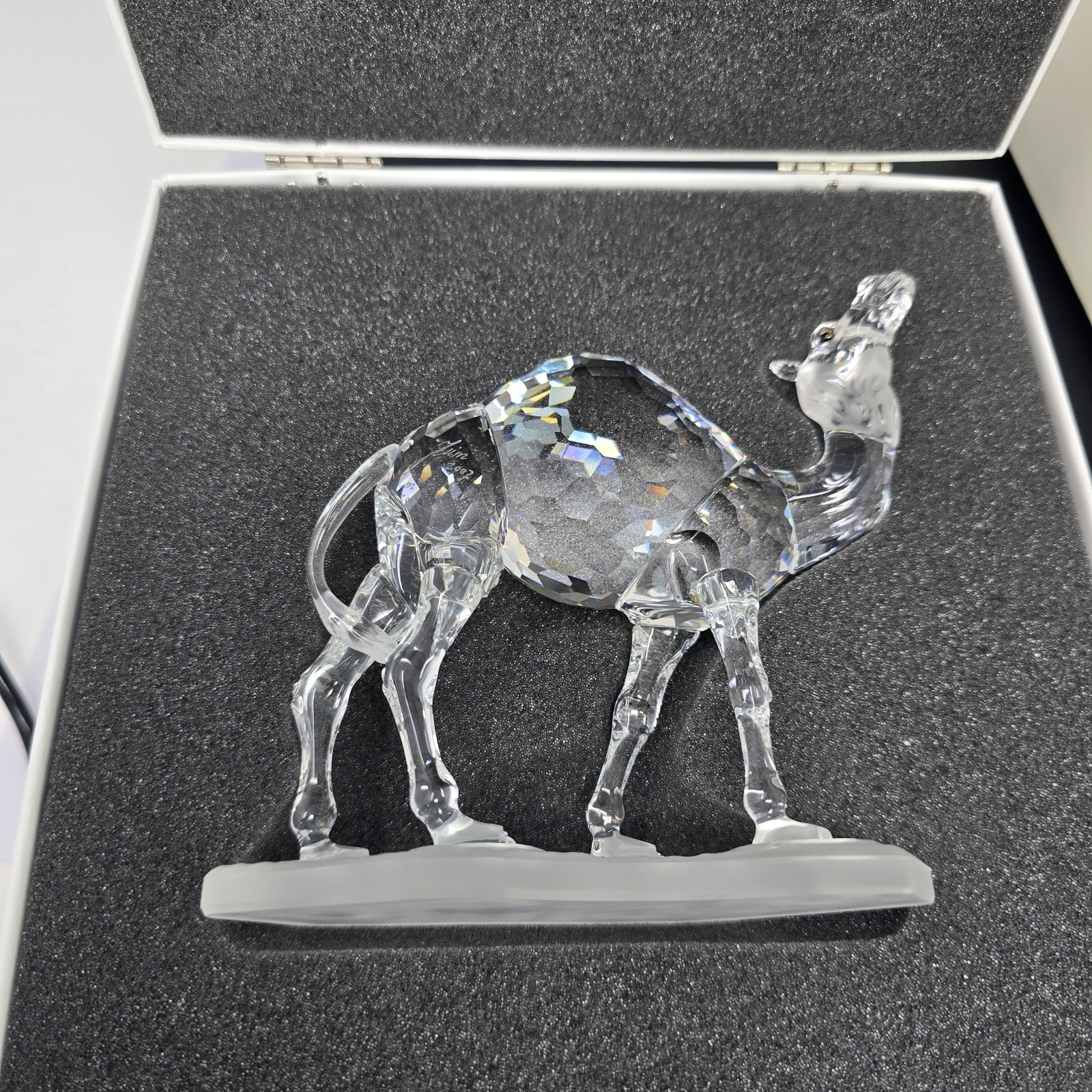 Swarovski Camel 247683 With Box/ COA- Signed by Artist Heinz Tabertshofer
