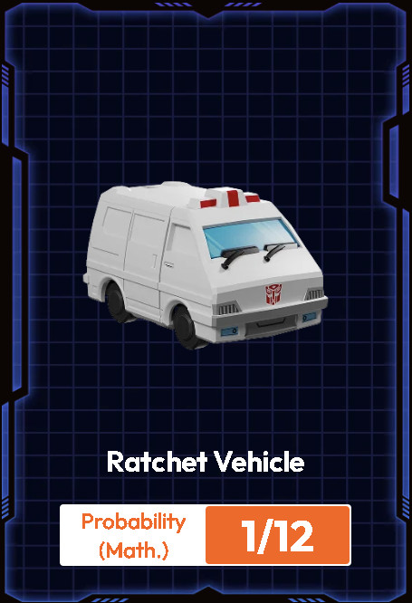 Blokees Transformers Defender Version 07 Mini Model Kit Ratchet Vehicle 1/12