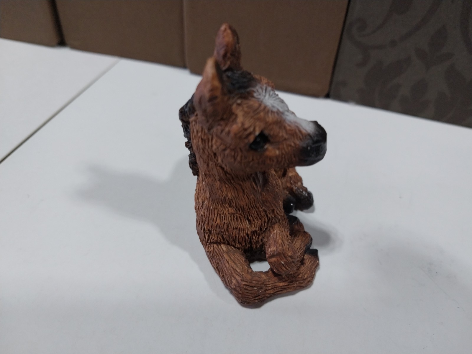 Stone Critters Littles Sorrell Colt Figurine