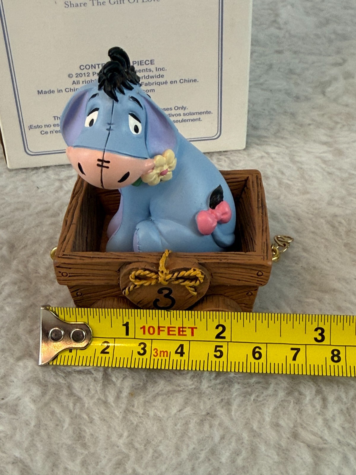 Precious Moments Disney Showcase Collection “Eeyore Age 3” Open Box