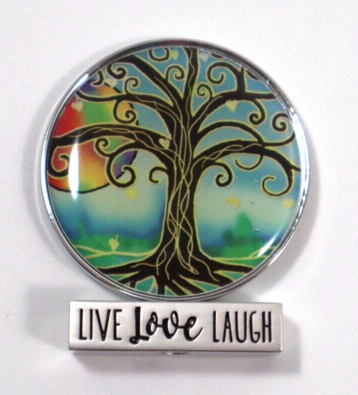 F2 Live love laugh TREE OF LIFE miniature message figurine Ganz