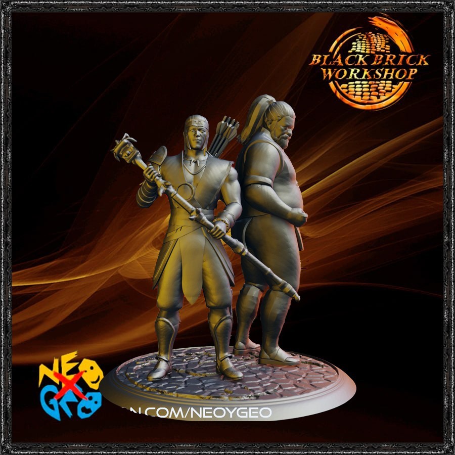 KUNG JIN – BO’RAI CHO – MORTAL KOMBAT 1-1/24(75 mm Scale) Neoygeo UNPAINTED
