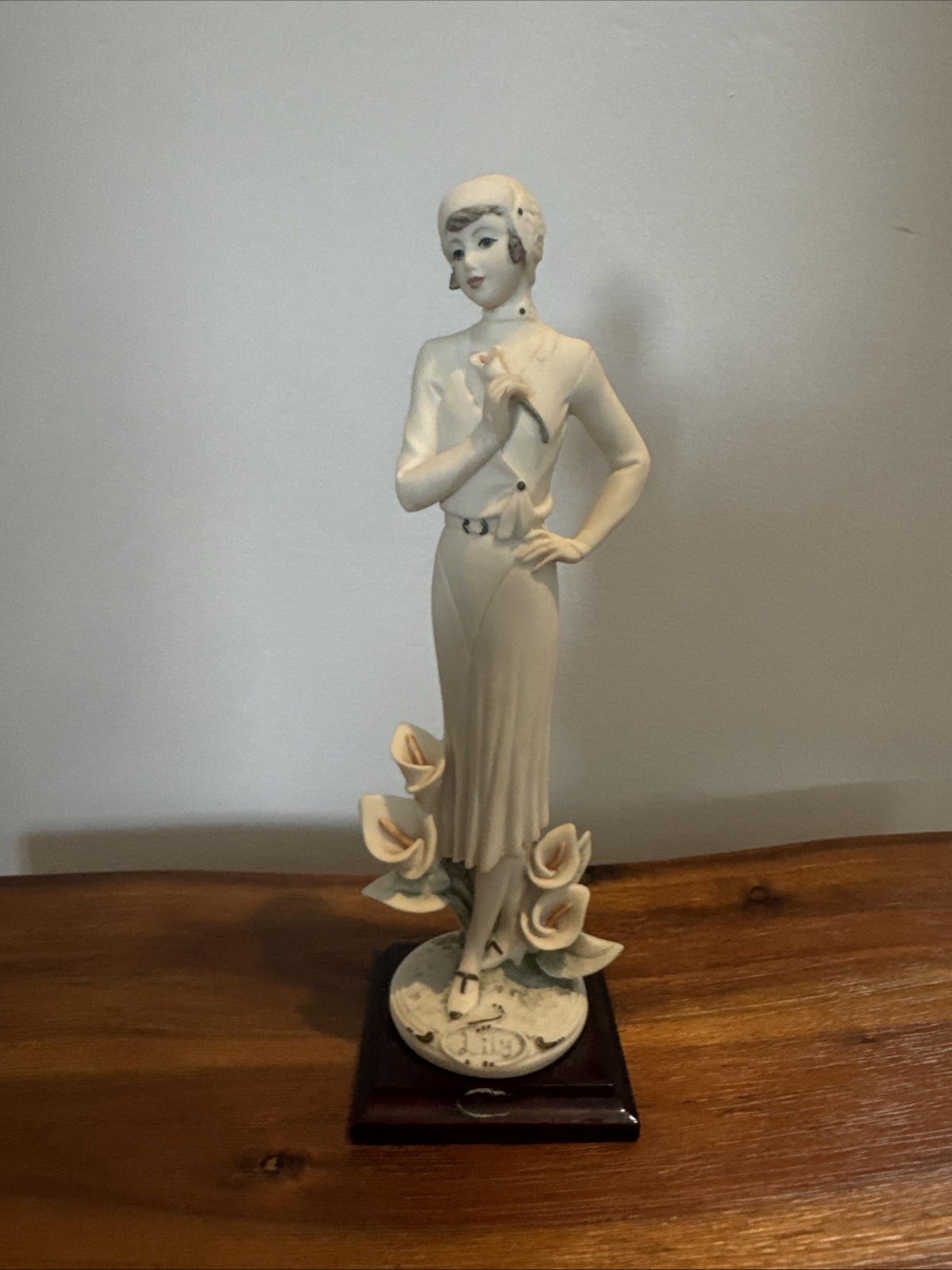Giuseppe Armani Figurine LIMITED EDITION Porcelain Lily Lady Sculpture Art 0354F