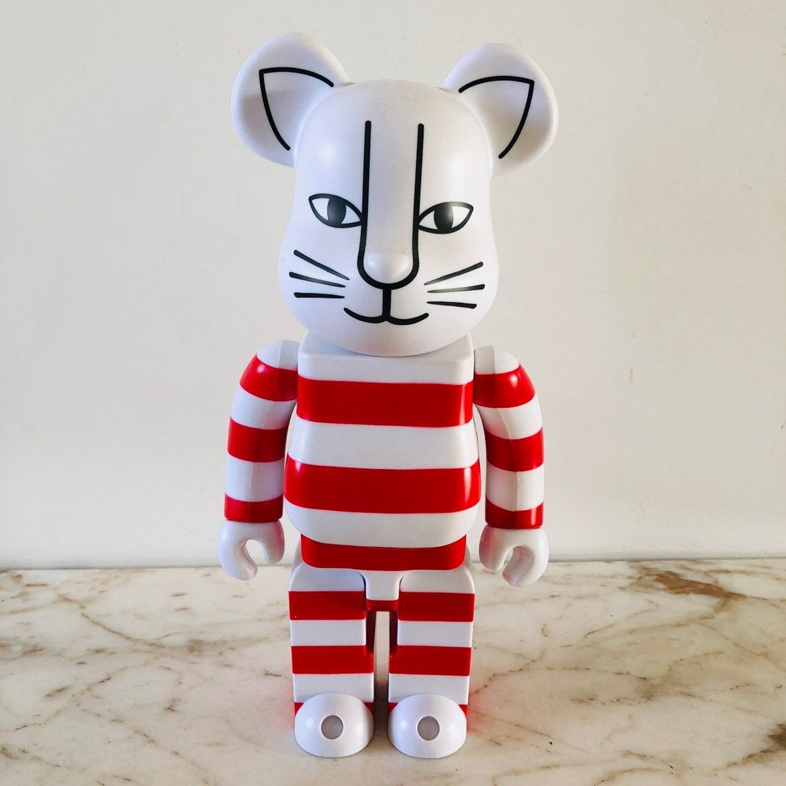 MEDICOM BE@RBRICK 400% Lisa Larson Mikey Flocky Figure Bearbrick