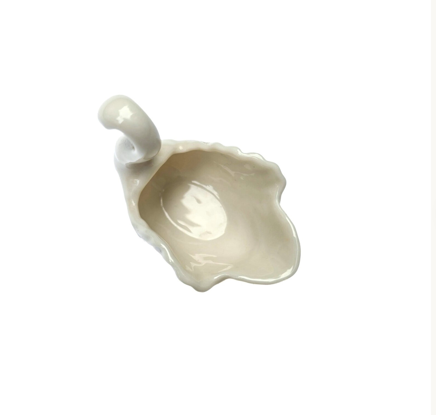 Vtg Ivory Porcelain Swan Wedding Cake Topper Bridal Shower Ring Holder Trinket