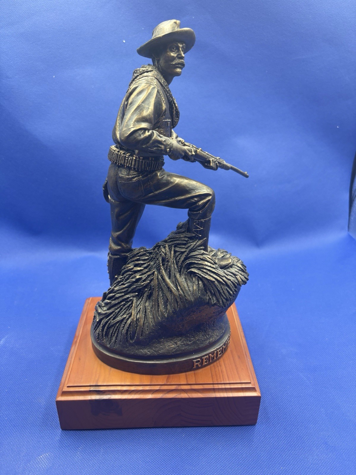 Friends Of NRA 2005 Statue The Rough Rider Remember The Maine Rick Terry # 18027