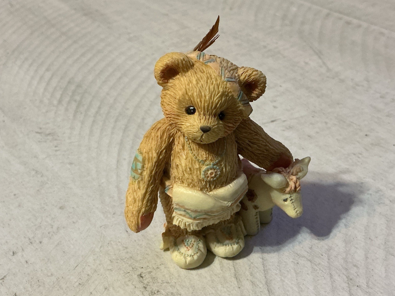Cherished Teddies Wylie I’m Called Little Running Bear Figurine NIB