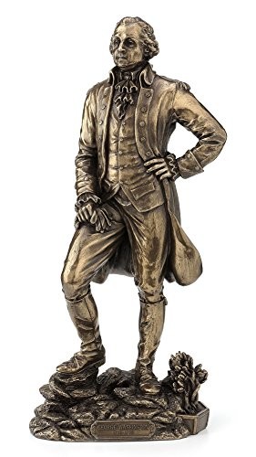 First President George Washington 11 Inch Cold Cast Bronze Statue