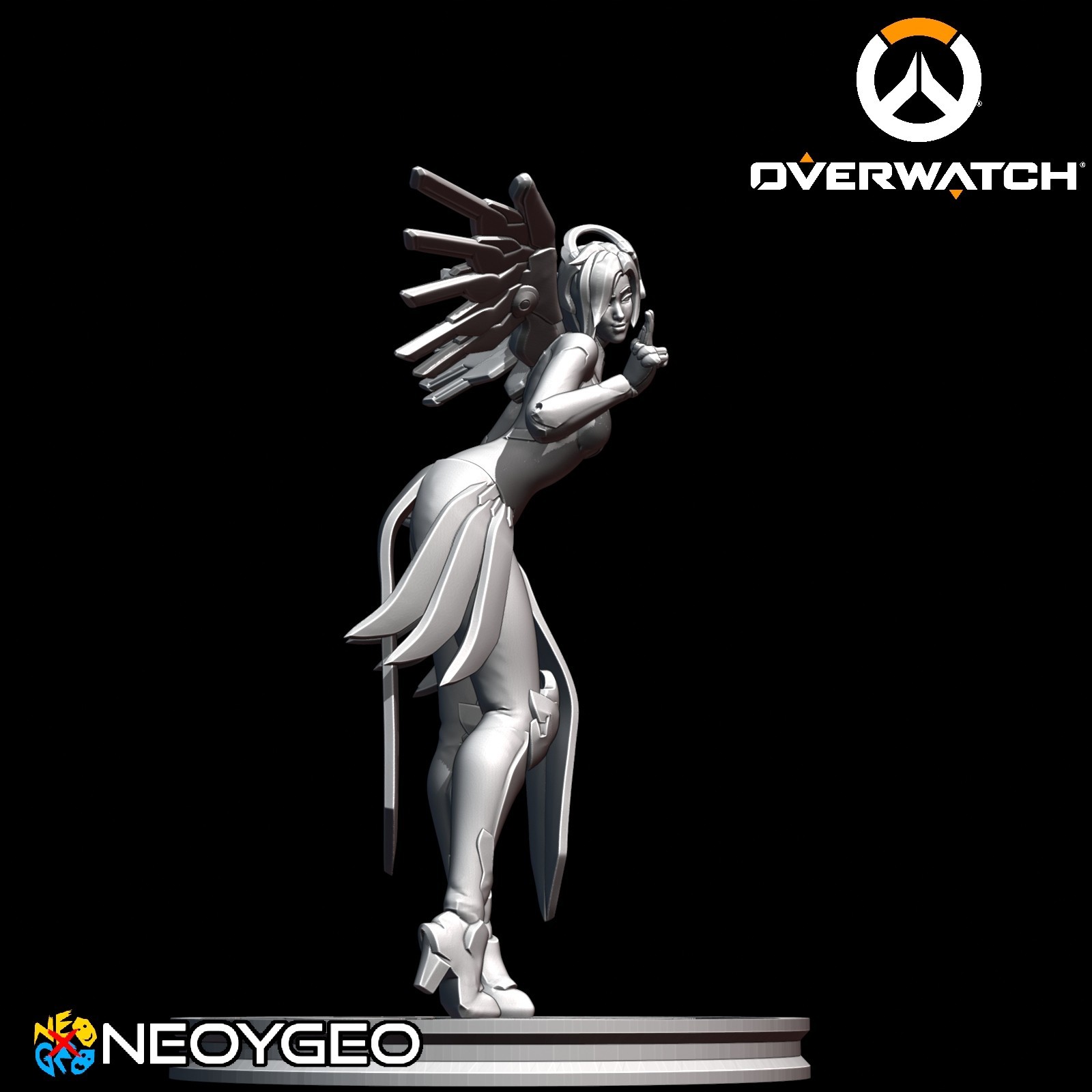 MERCY – OVERWATCH – 1/24 (75 mm Scale) Neoygeo UNPAINTED