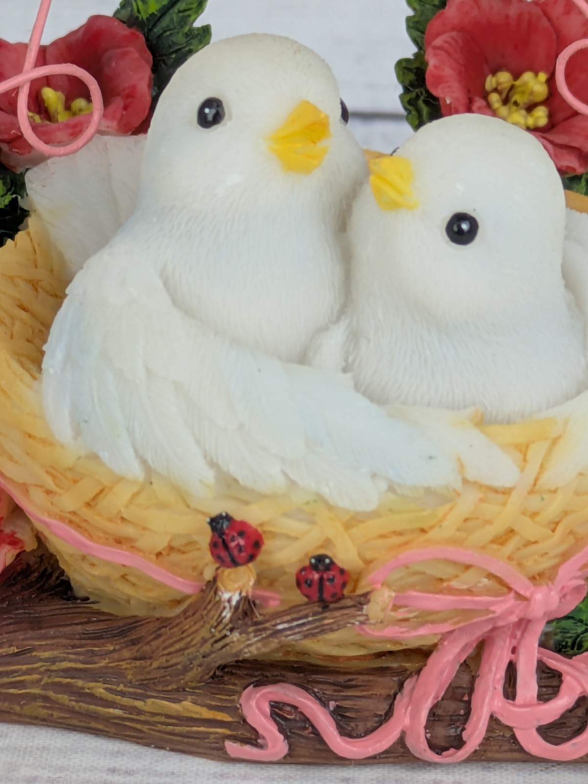 Fitz & Floyd Charming Tails Together In Our Own Little Love Nest Valentine’s Day