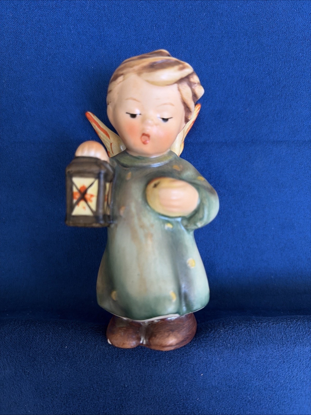 Goebel Hummel ‘Good Night Angel’ #214 West Germany 3.75 in Christmas