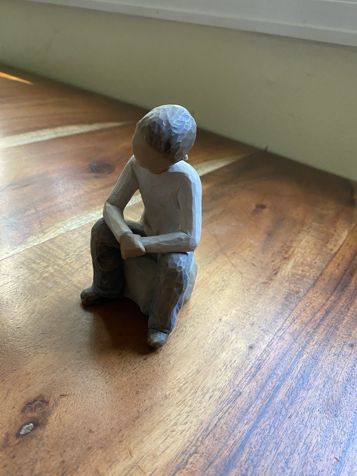 Willow Tree, Of Boy. Damaged “ Brother And Sister” Missing Sister! ￼