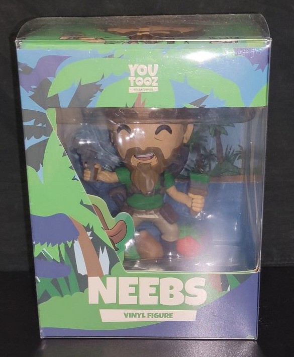 Youtooz~Neebs Gaming Vinyl Figure~Neebs Himself!~Rare~Sold Out Everywhere!