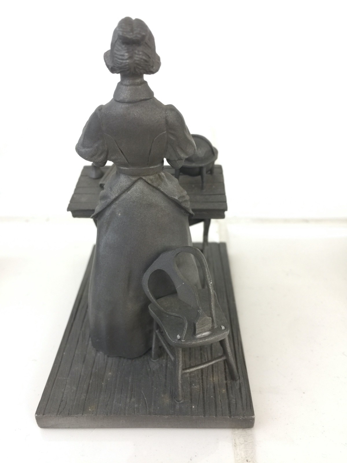 Lot of 3 FRANKLIN MINT 1977 FINE PEWTER SCULPTURE RON HINOTE