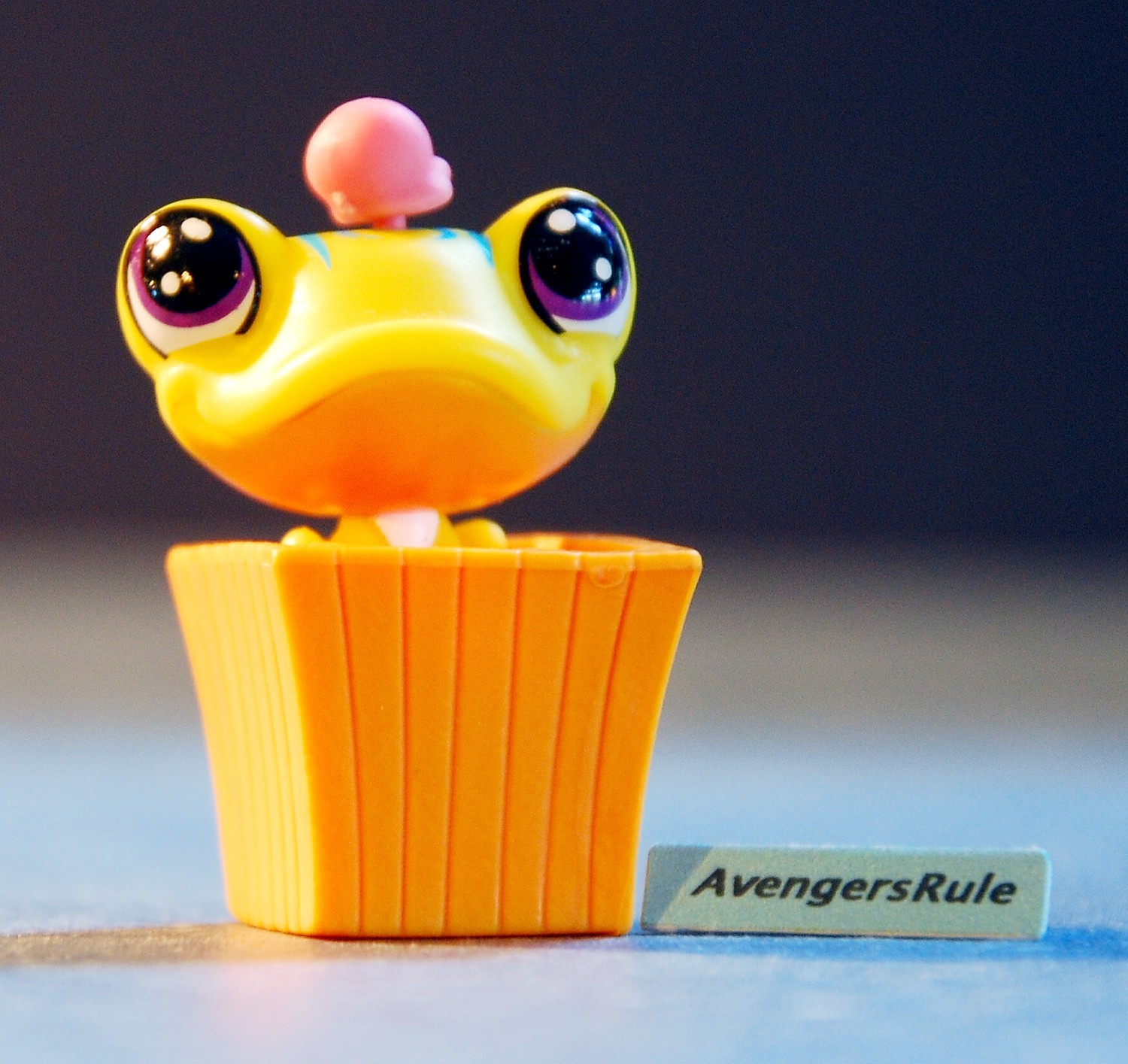 Littlest Pet Shop Cozy Snackers Series 3 #3984 Frog Yellow