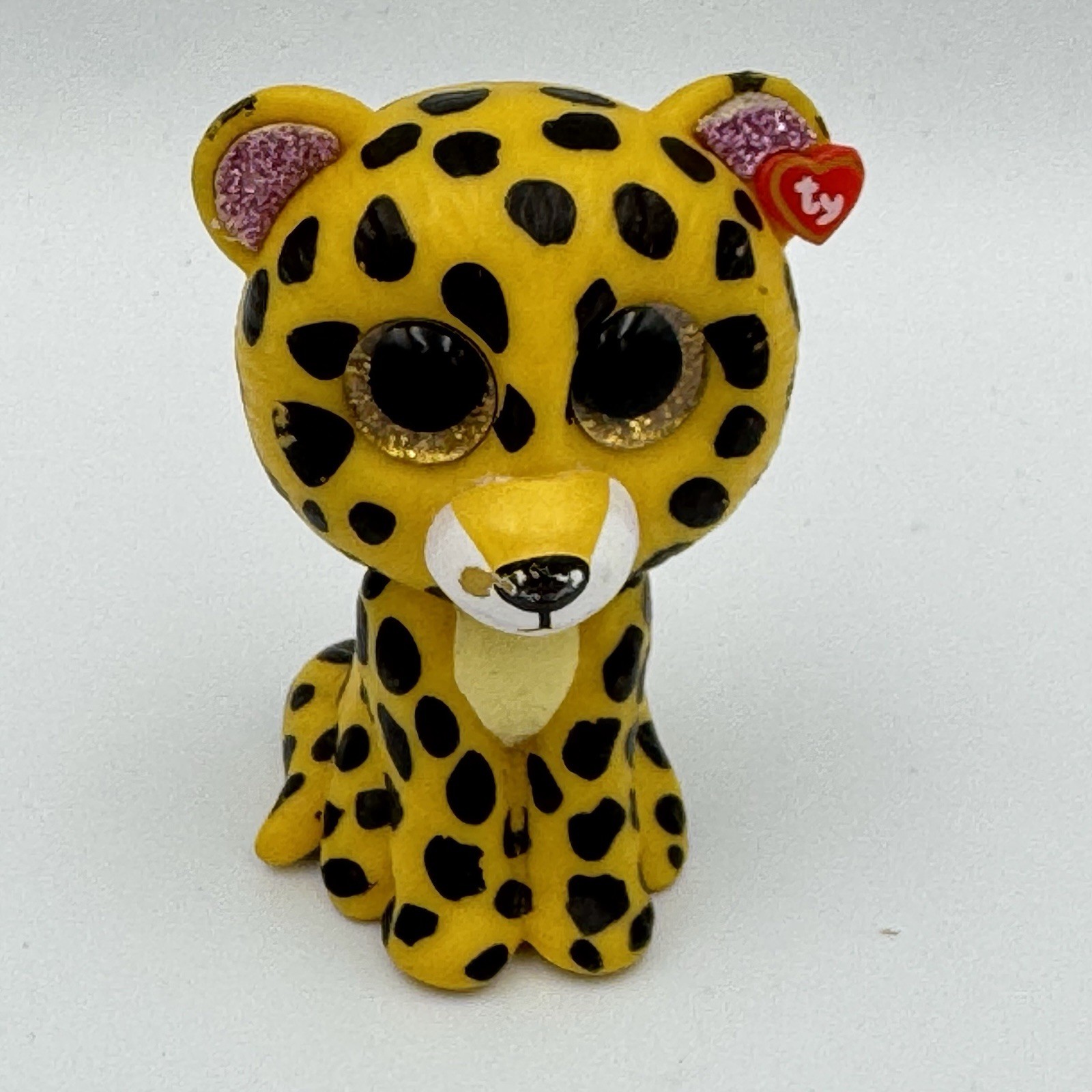 TY Beanie Boos Speckles Cheetah Mini Boo Toy Figure Series 3 Leopard Cat Animal