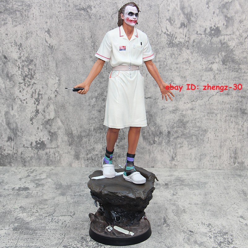 H54CM The Dark Knight Joker 1/4 Statue Figure GK Model W/base Collection Gift