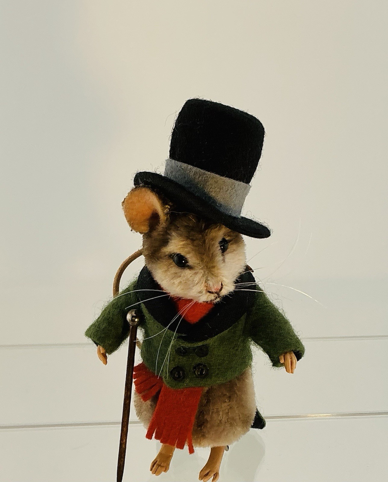 R. John Wright Limited Edition 3/100 “Fritz” 4.5” Winter Mouse With Box