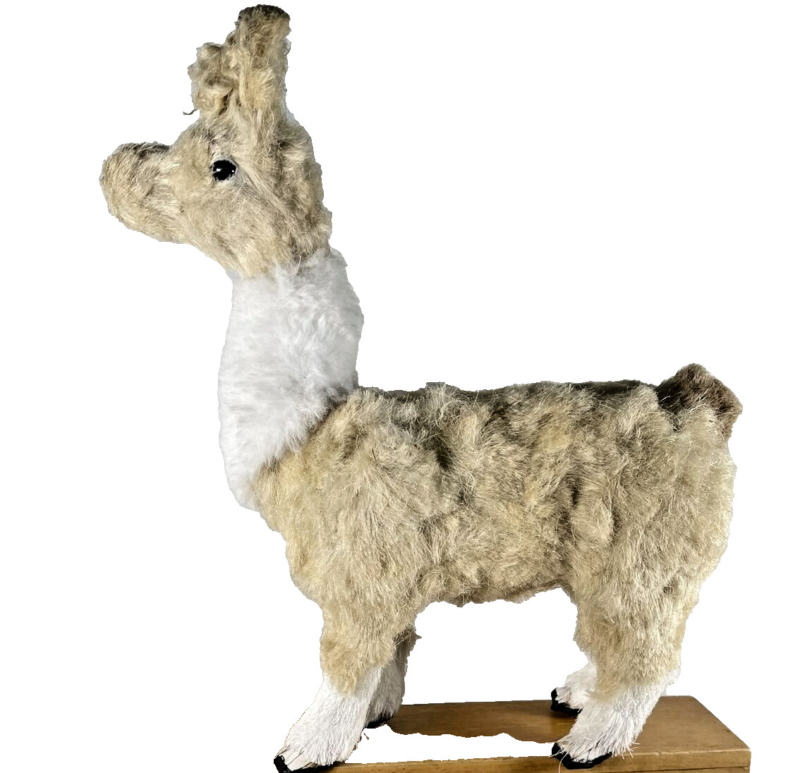 Llama 11.5″ x 10″ Figurine Jute Natural Grass Straw