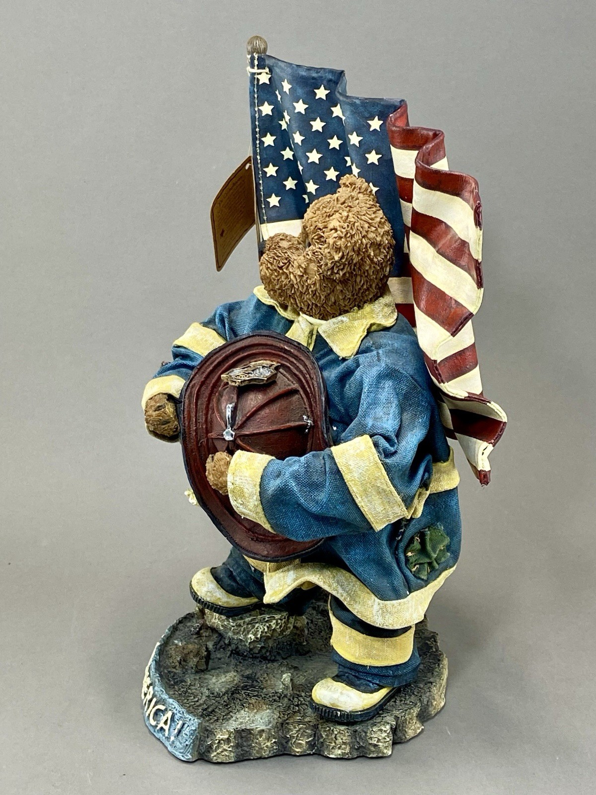 Boyds Bears Crumpletons Our American Hero Strength Courage Figurine 73110 – 12″