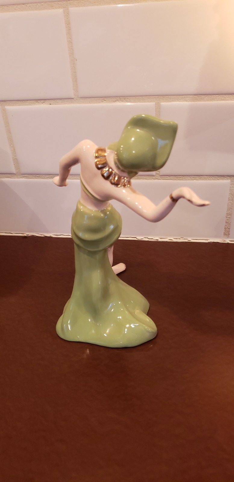 Vintage Napco Japan MCM Exotic Asian Dancers Figurines 8″
