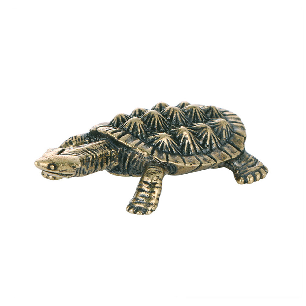 Vintage Brass Turtle Figurine Statue Home Ornaments Animal Figurines Gift 3pcs