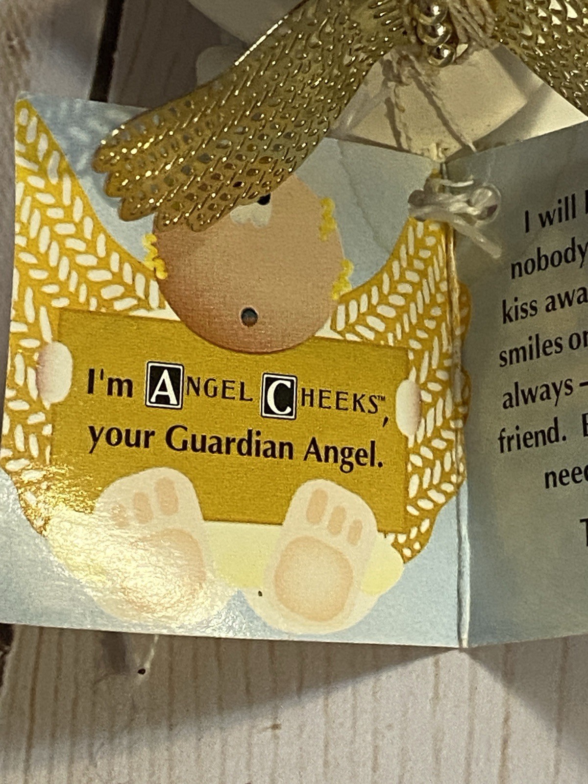 Kirk’s Kritters Angel Cheeks Fireman Firefighter Russ Berry 2001 #25160 Has Tag