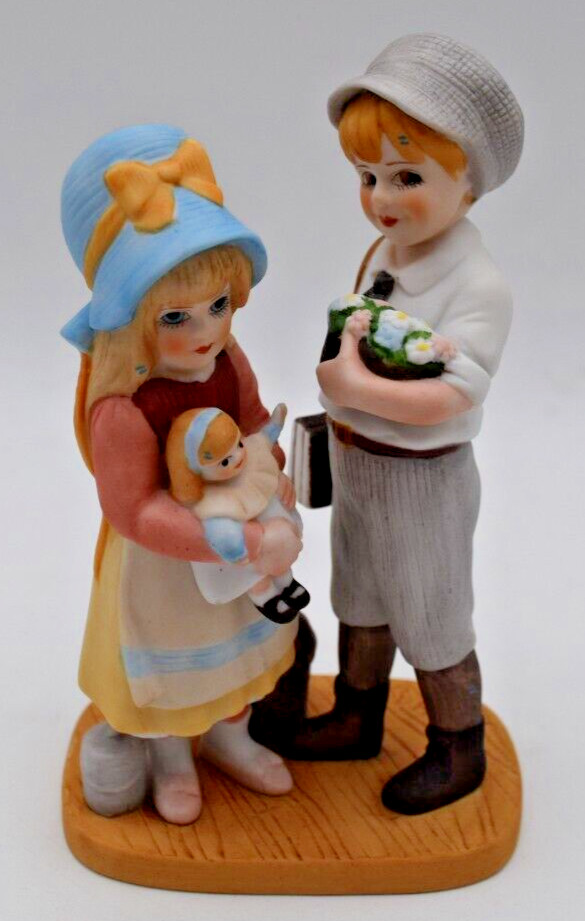 VINTAGE JAN HAGARA 5.5 IN FIGURINE “SPRING AND LANCE” 1984 Limited Edition 10091