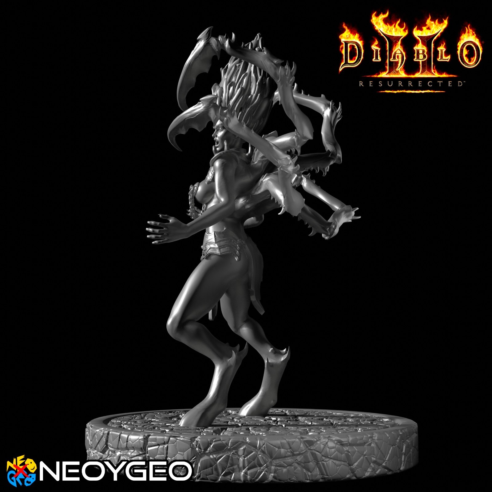 ANDARIEL – DIABLO 2 – 1/24 (75 mm Scale) Neoygeo UNPAINTED