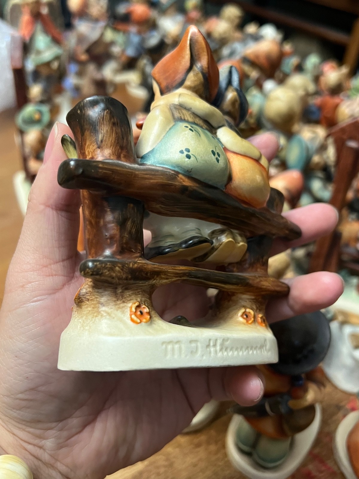 Rare Vintage Hummel Figurine Goebel Germany “Coquettes” 179 1950-1959*