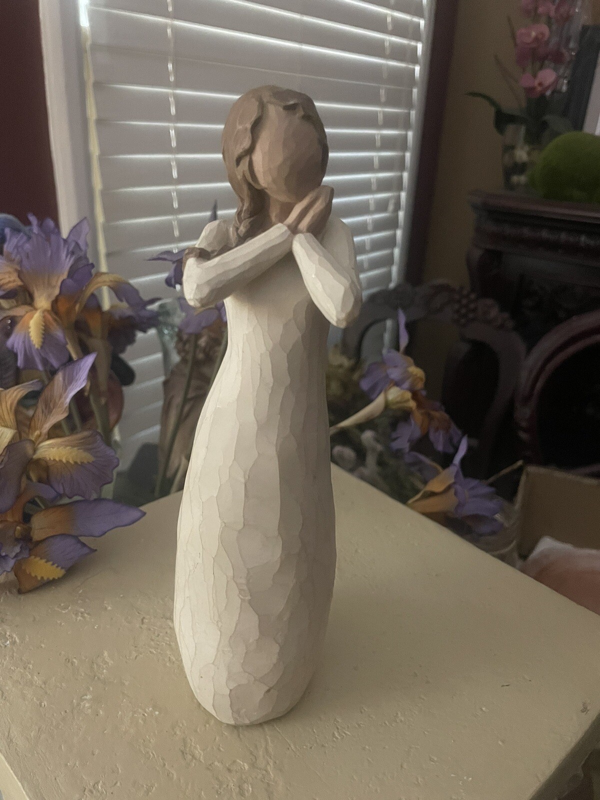 Vintage 2003 Willow Tree “Joy” Woman Standing Braided Hair Susan Lordi