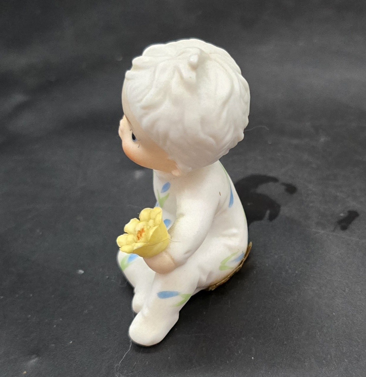 Napcoware NAPCO Flower Baby Vintage Bone China Miniature Figurine 9878