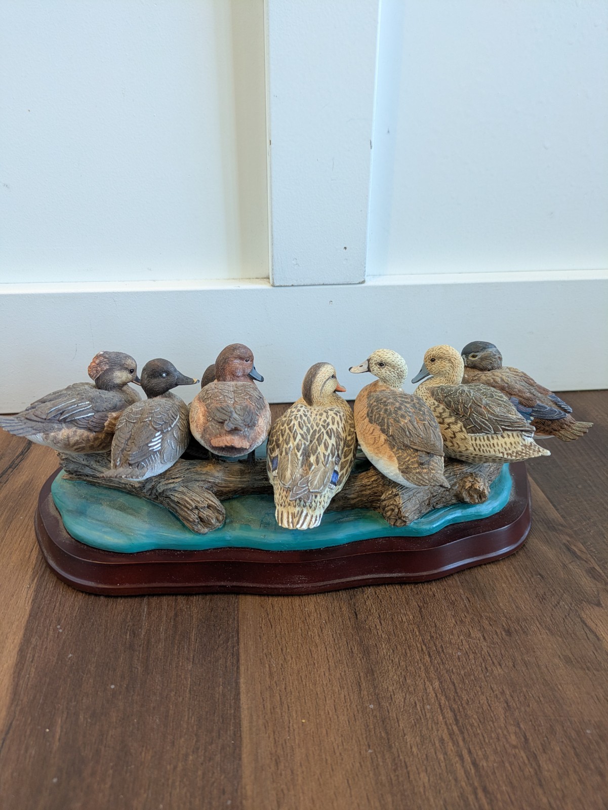 RARE Danbury Mint “Ladies Night Out” ART LAMAY Sculpture Figures Ducks Birds