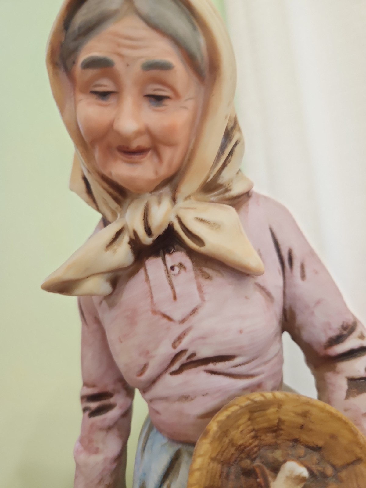 Vintage Home Interior Old Man Woman Collection #8816 HOMCO 13.5 in Tall Japan