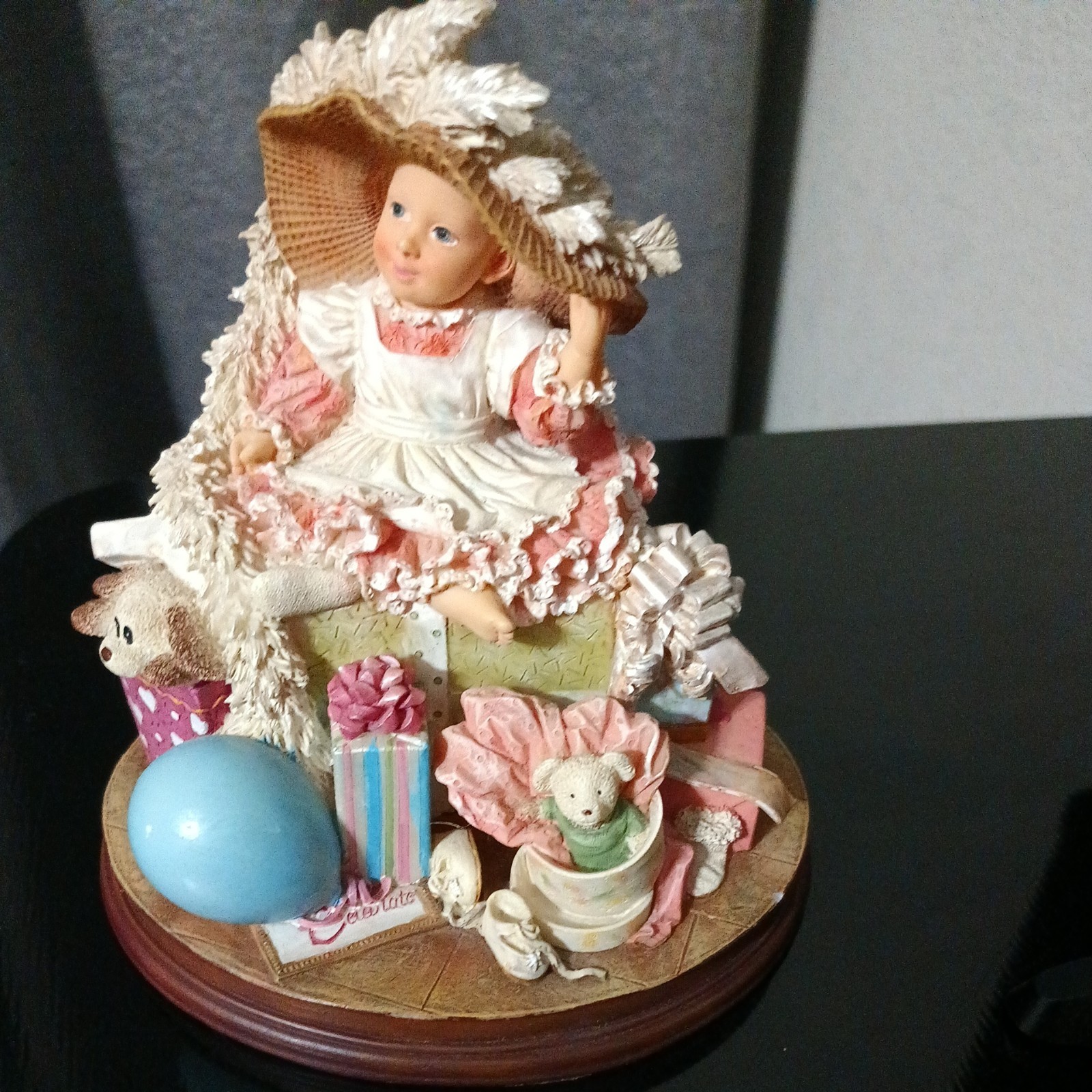 Demdaco Mama Says ” Lets Celebrate ” Figurine Kathy Andrews Fincher