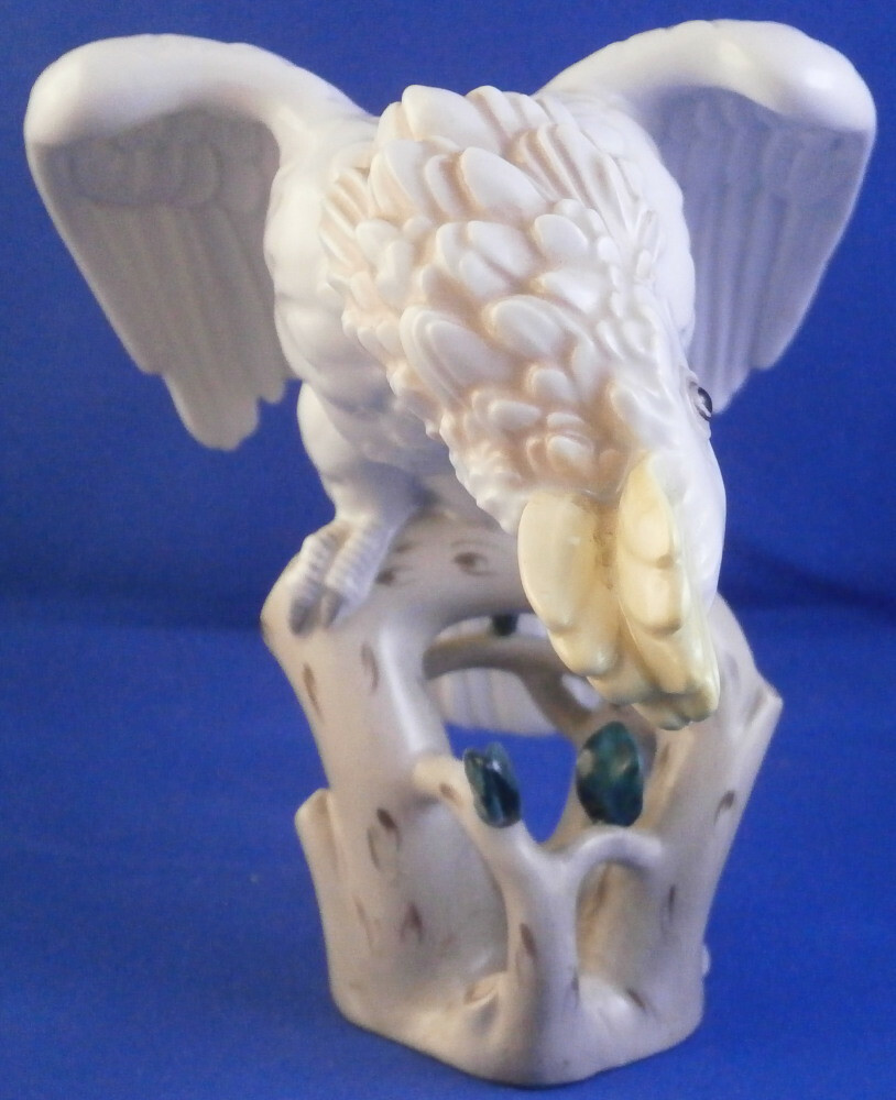 Augarten Wien Porcelain Cockatoo Bird Figurine Figure Porzellan Figur Kakadu