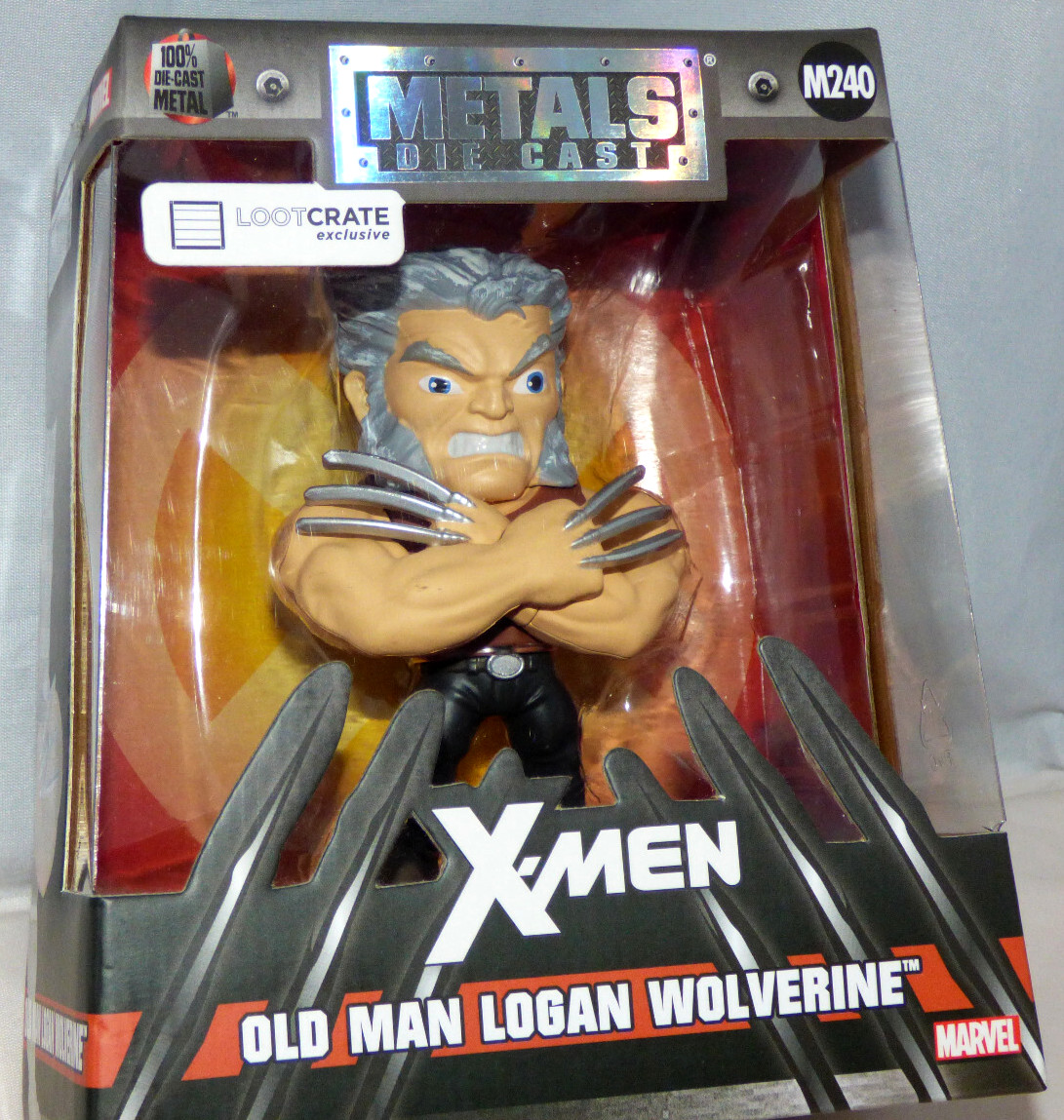 Marvel – Metals Die Cast Figure #M240 – Old Man Logan Wolverine – Loot Crate Ex